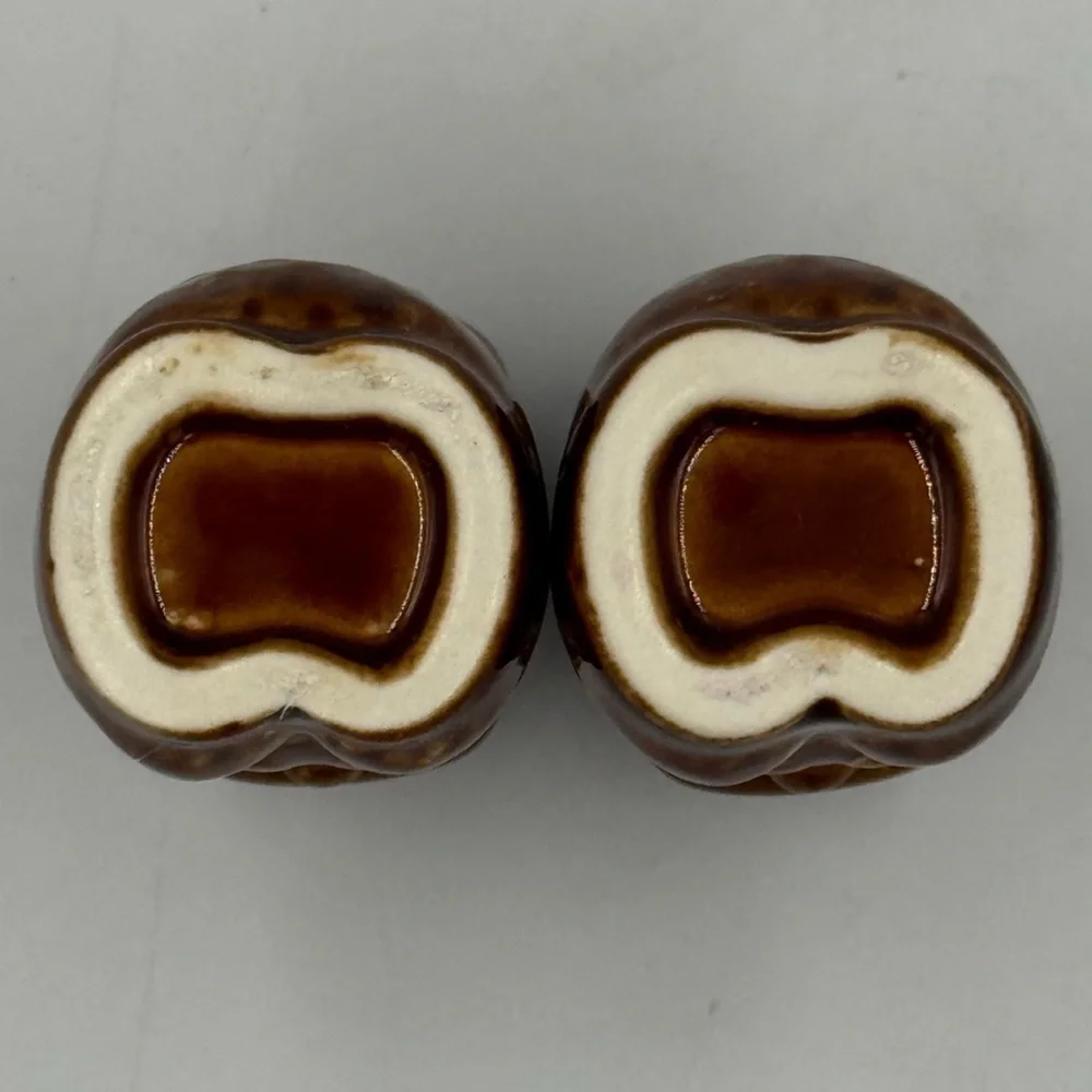 Pair of Maori Tiki Mug Shot Glasses
